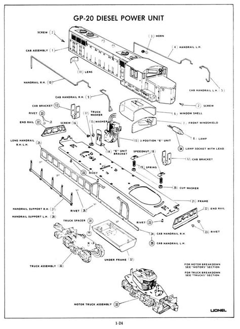00 Lionel 282-200 282 Gantry Crane. . Lionel parts diagrams